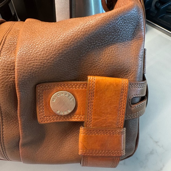 Leather Michael Kors shoulder purse - Picture 8 of 13